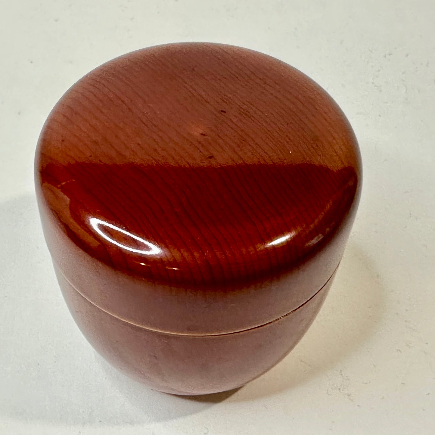 Vintage Japanese Tea Ceremony Natsume Hida Shunkei Tea Caddy 2.5”