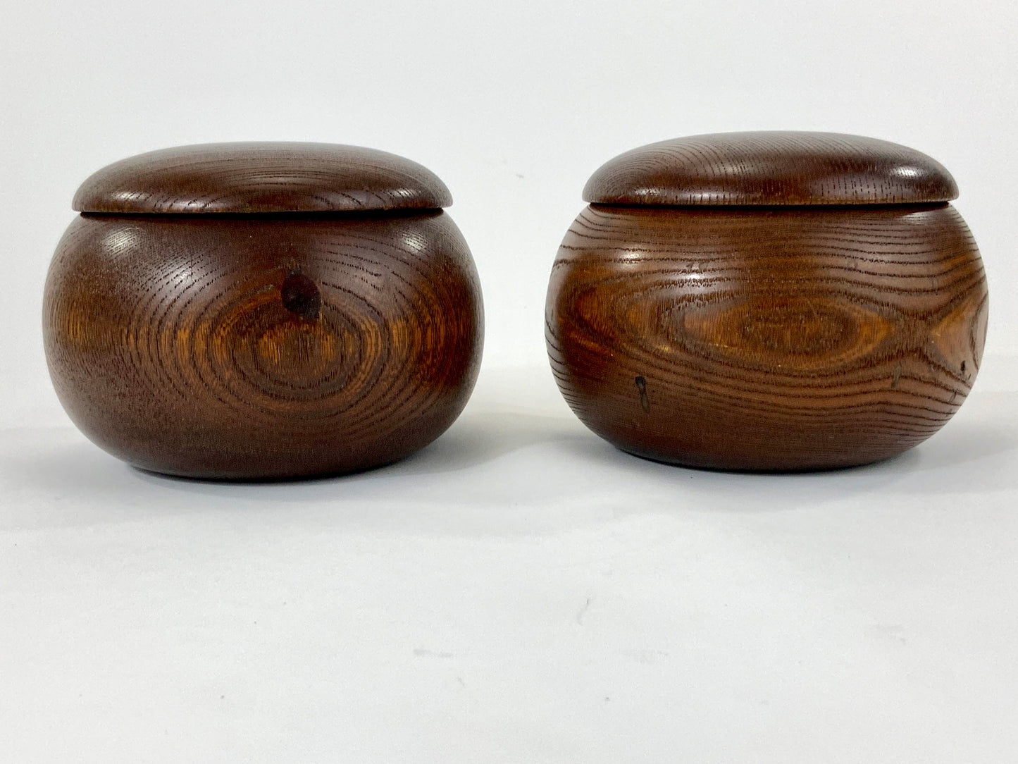 Vintage Go Stones Natural Shell & Slate w/ Keyaki Bowls 5mm