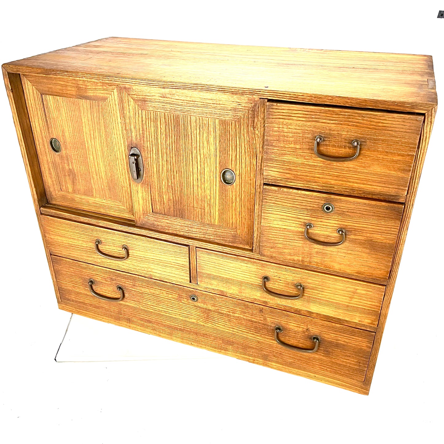 Antique Japanese Kiri 5 Drawer Kodansu 18x23x12