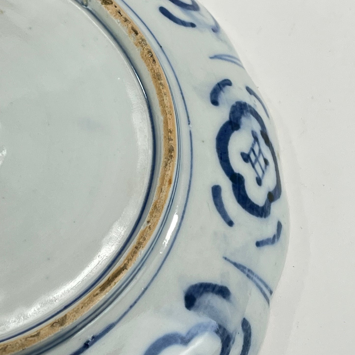 Antique Meiji Era Japanese Ceramic Aka-Imari Plate
