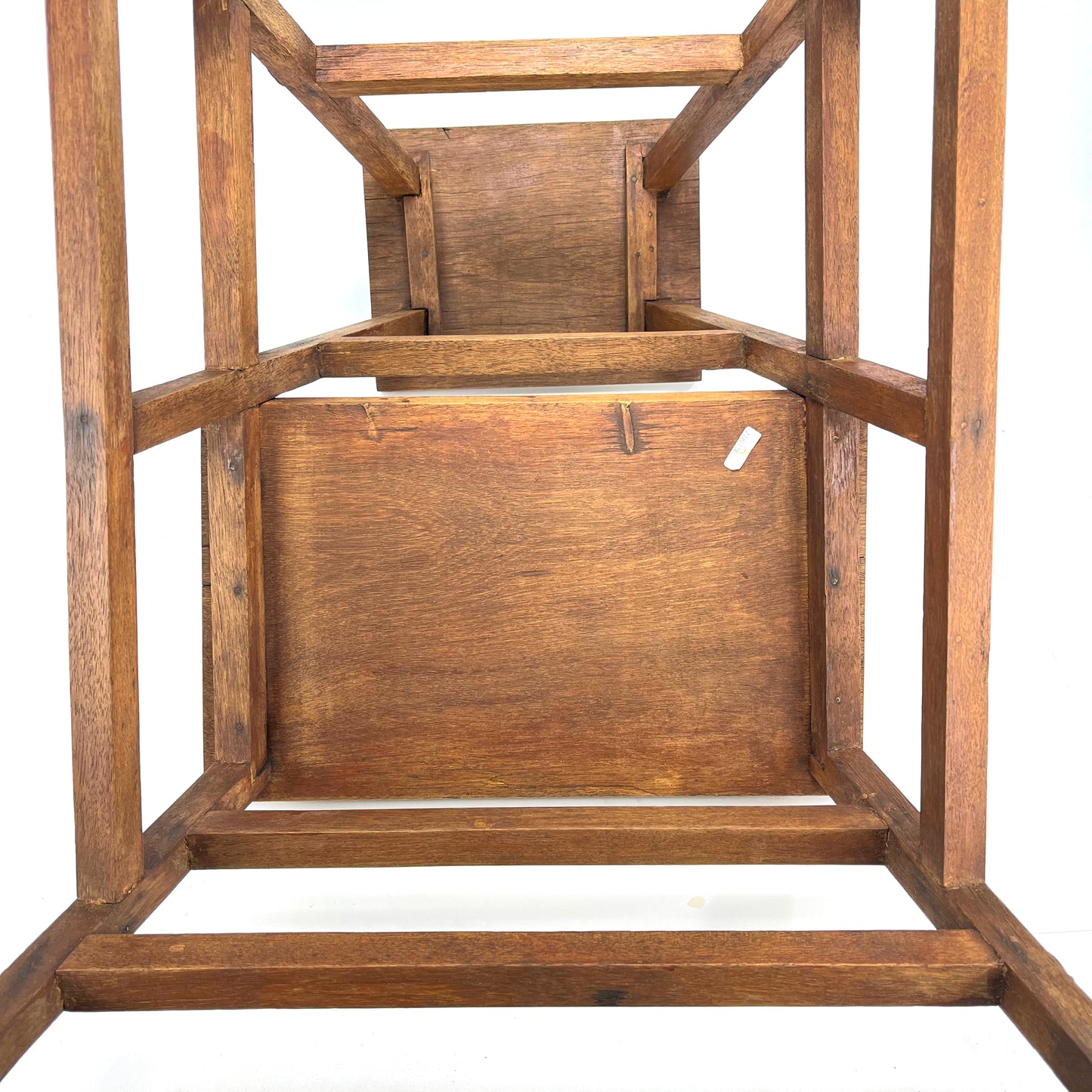 Antique Japanese Taisho Era c1920's Step-stool Mortis & Tenon Joinery