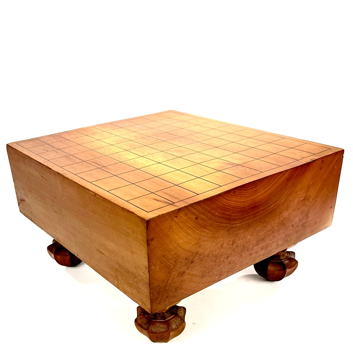 Vintage Japanese Shogiban Chess Board Mid 20th Century