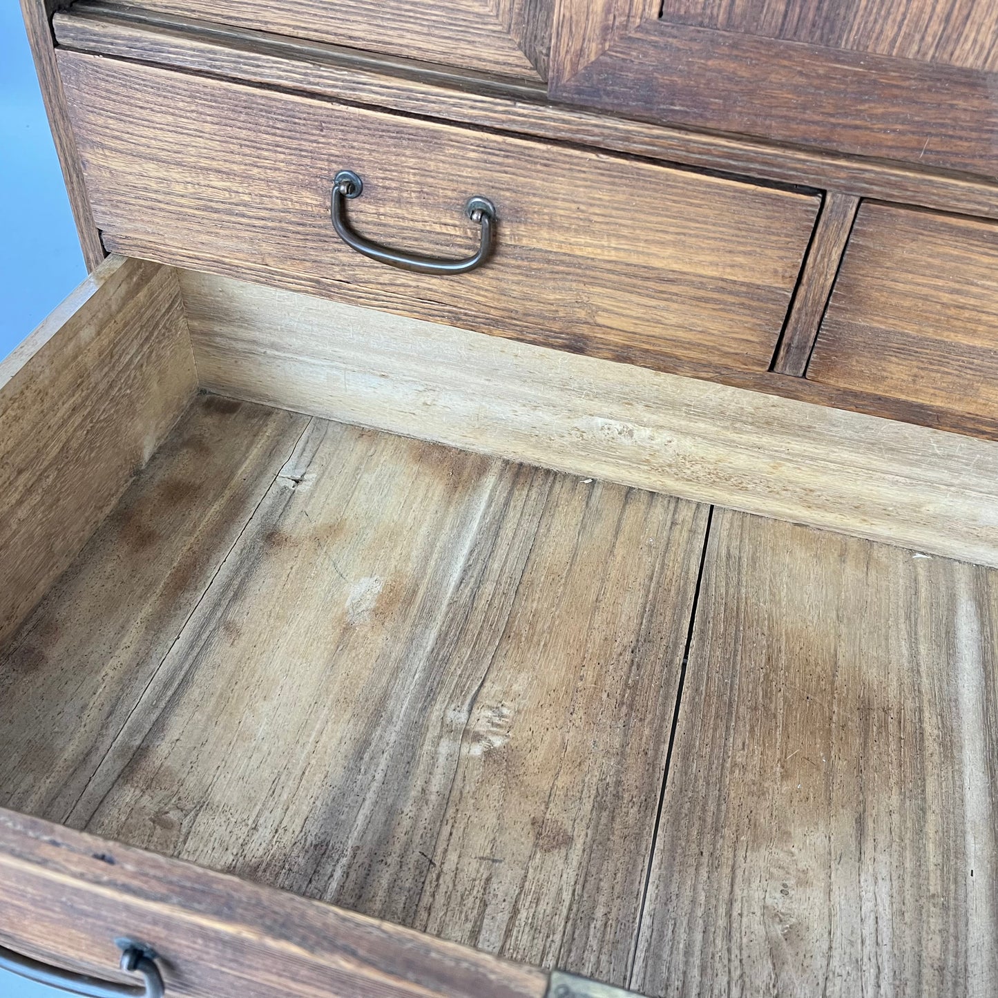 Antique Japanese Kiri 5 Drawer Kodansu 18x23x12