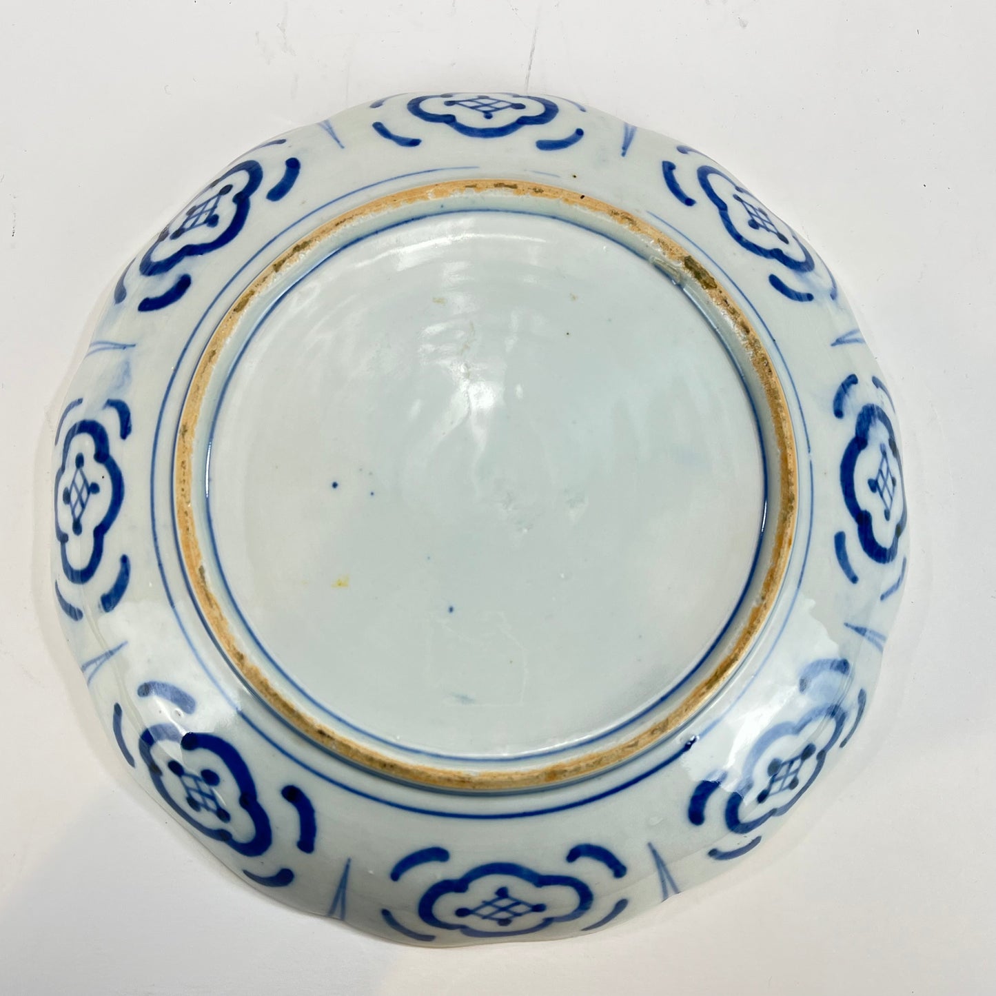 Antique Meiji Era Japanese Ceramic Aka-Imari Plate