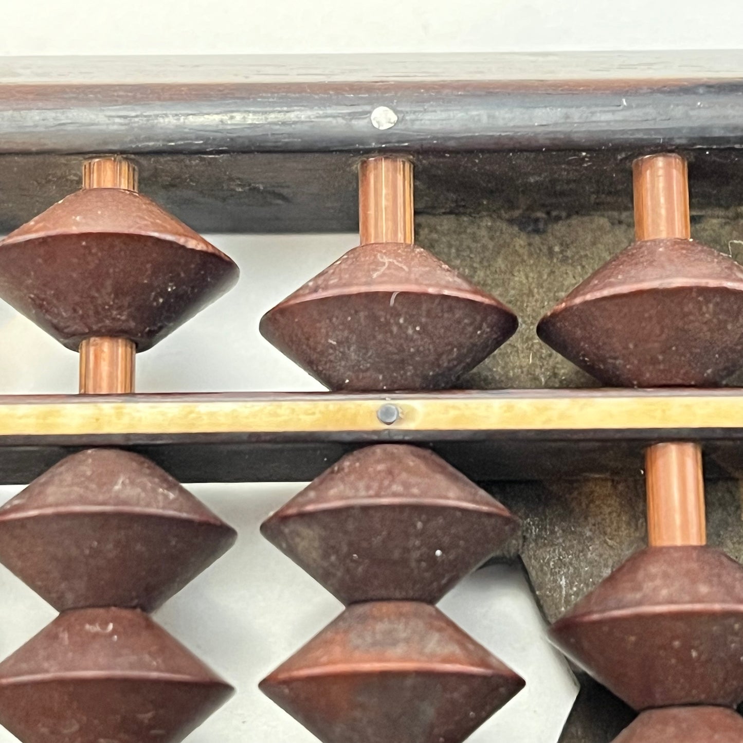 Japanese Abacus Soroban 126 Wooden Bead w/ Rolled Fingerboard 26 Decimal Places 15”Wide
