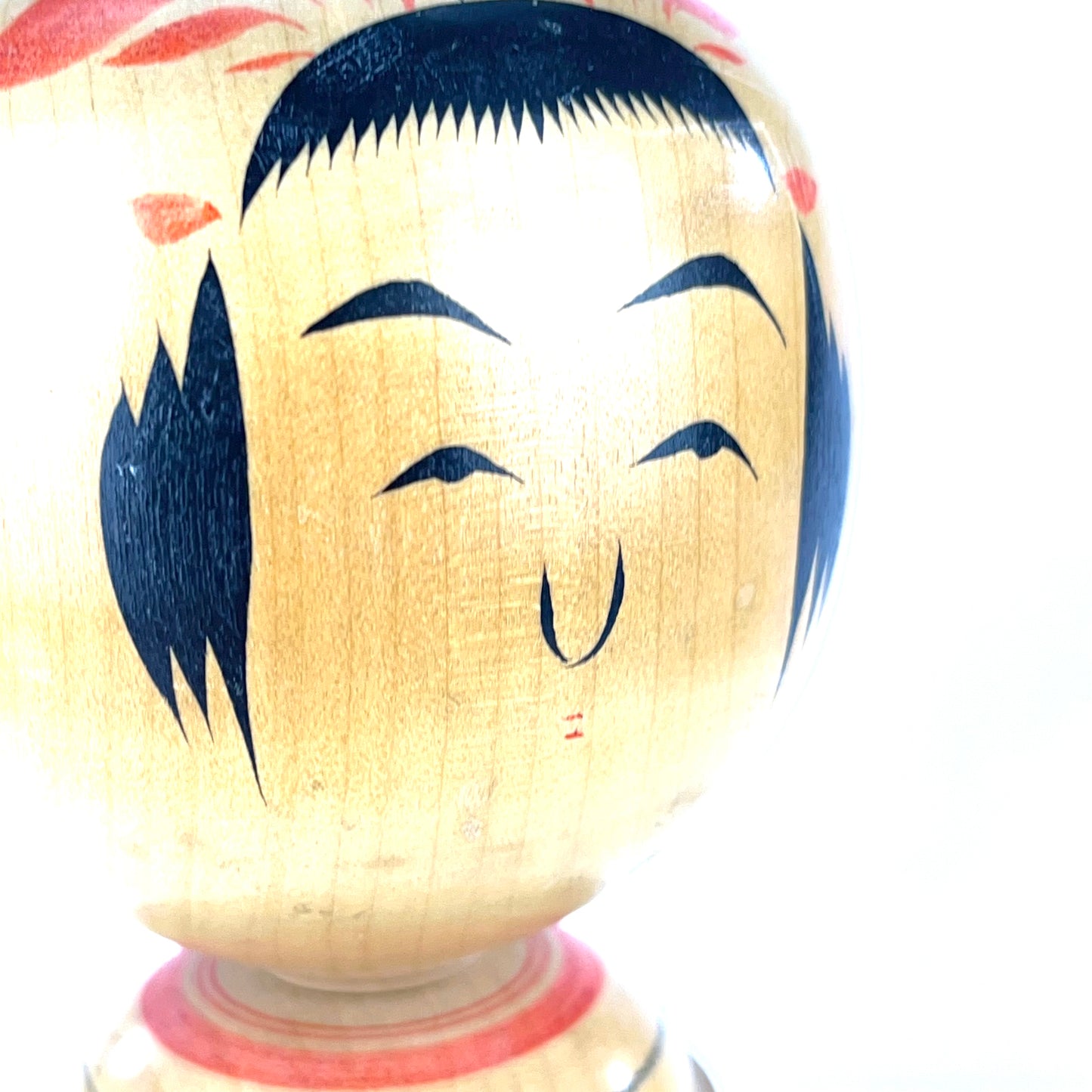 Vintage Japanese Kokeshi WoodenDoll 6"