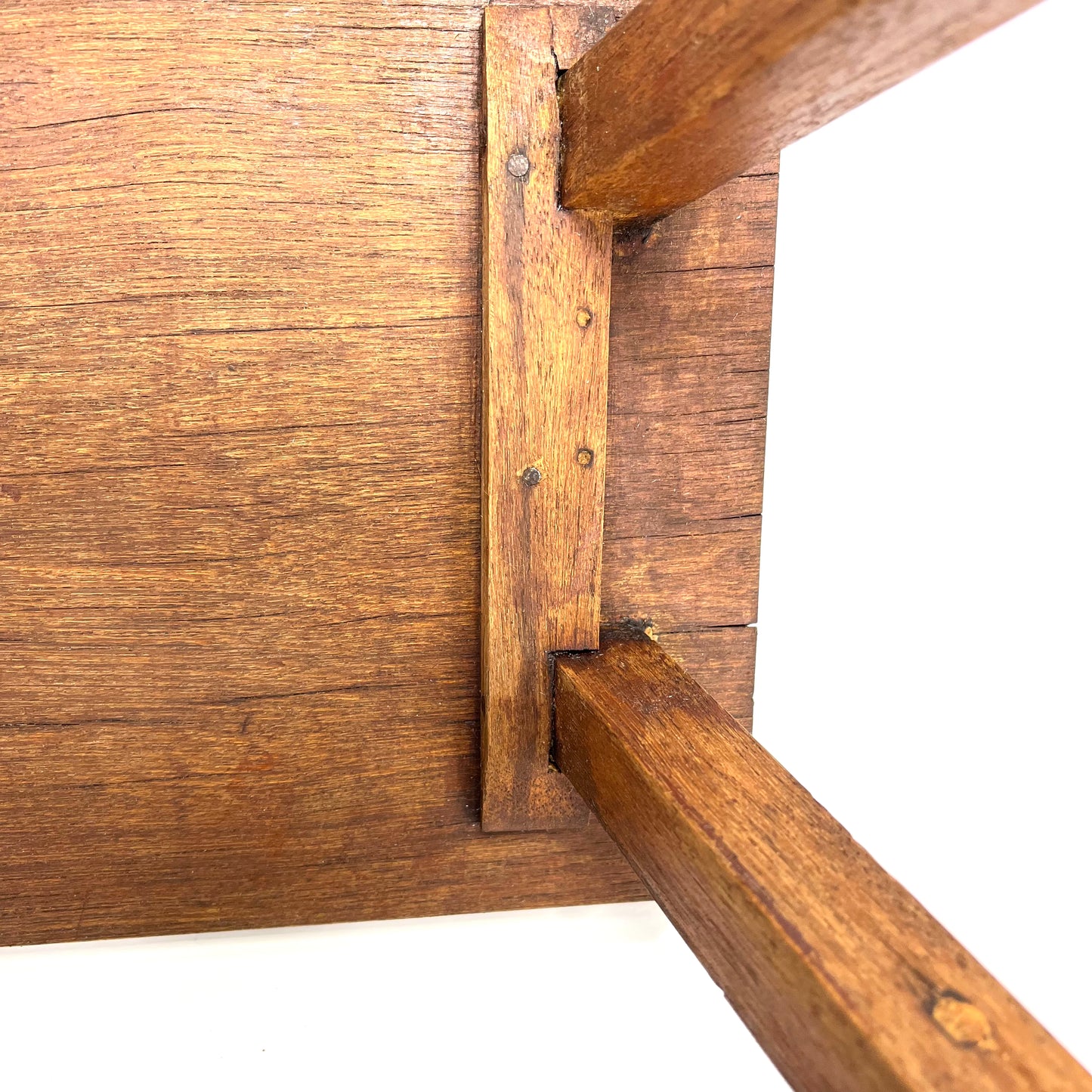 Antique Japanese Taisho Era c1920's Step-stool Mortis & Tenon Joinery