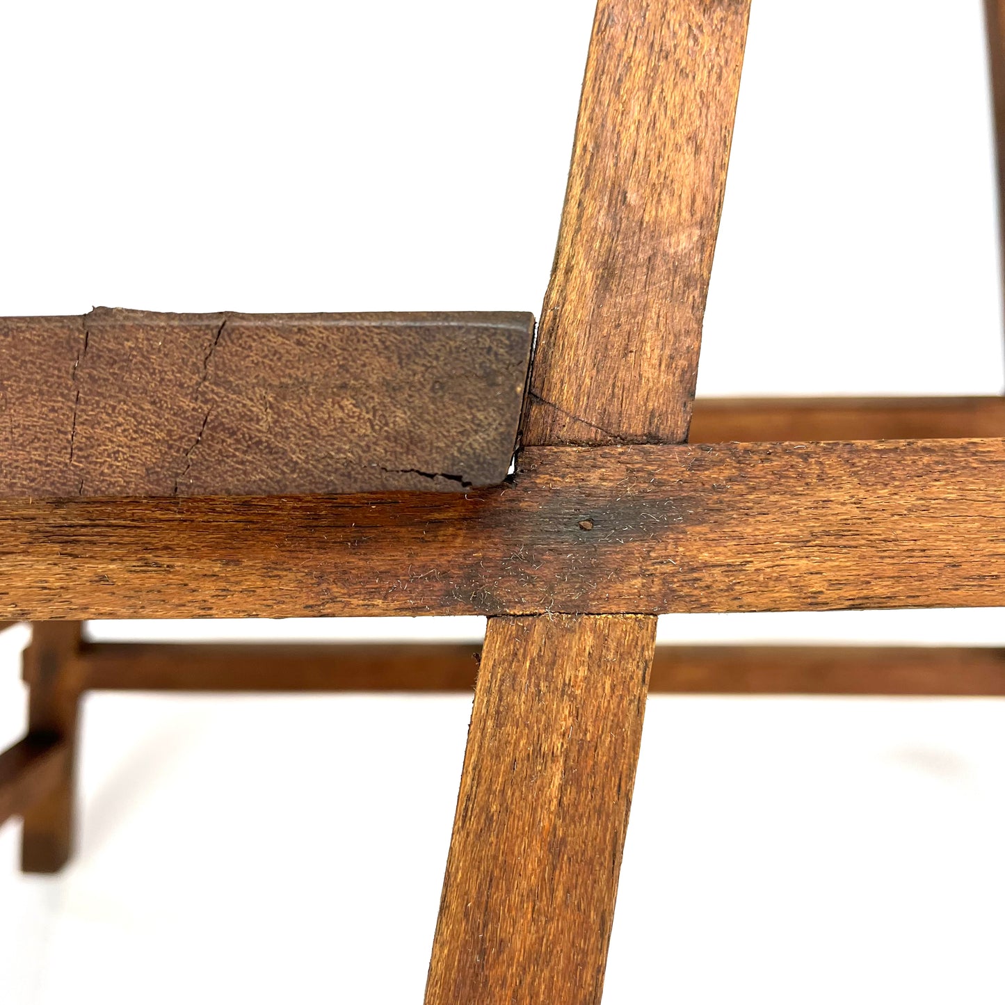 Antique Japanese Taisho Era c1920's Step-stool Mortis & Tenon Joinery