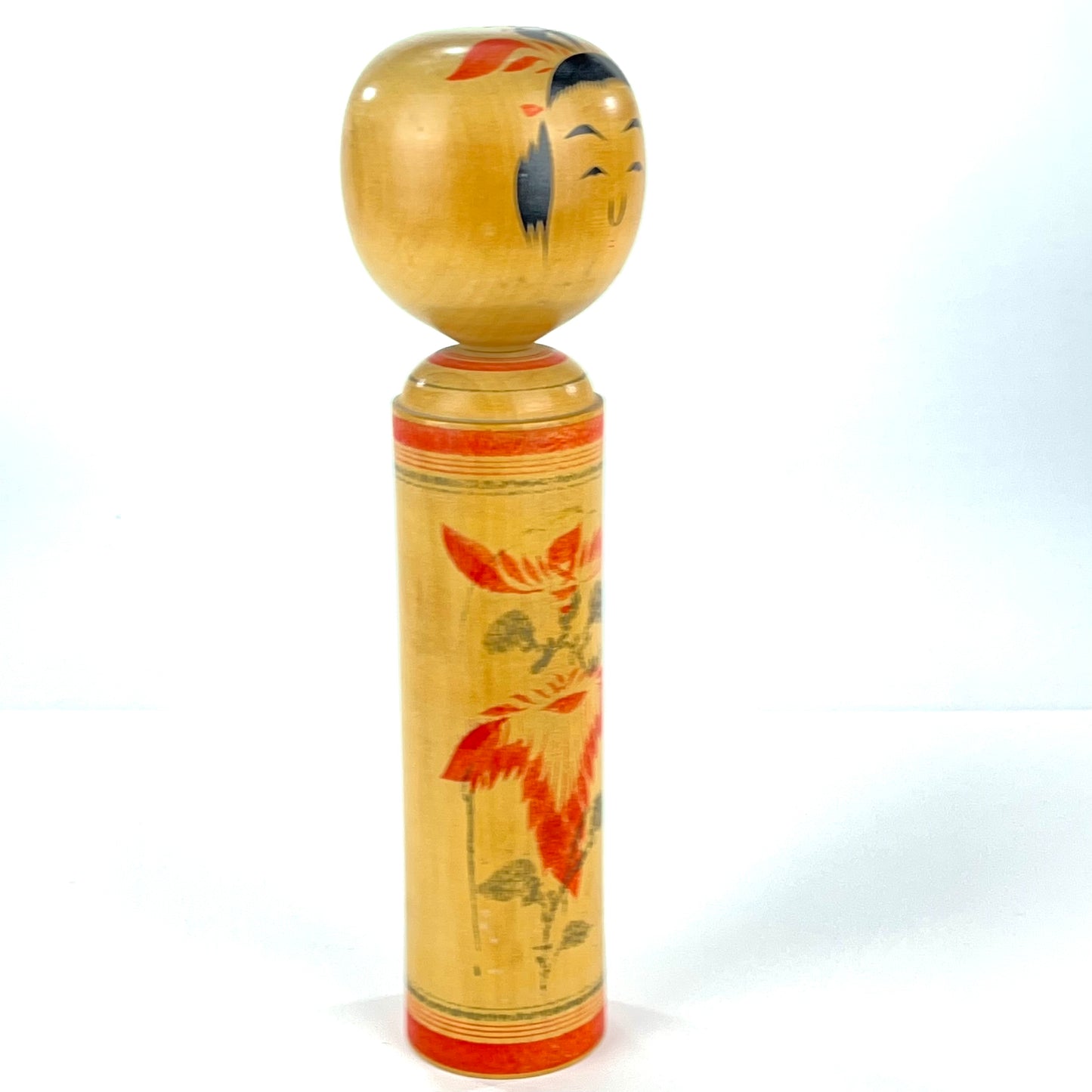 Vintage Japanese Kokeshi WoodenDoll 6"