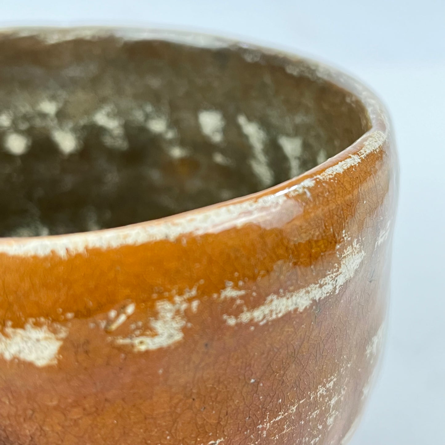 Tea Ceremony Chawan Tea Bowl Green & Red