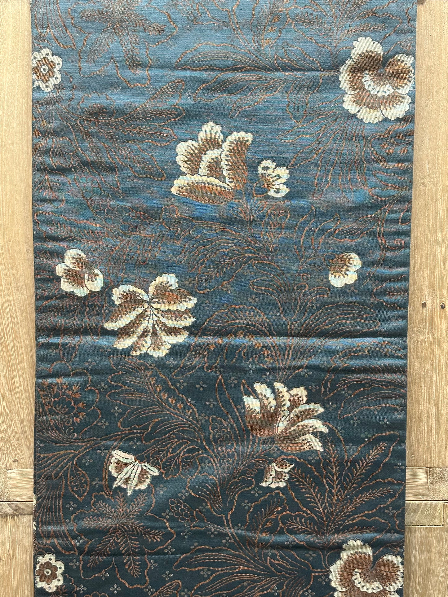 Vintage Japanese Silk Maru Obi Kimono Sash Emerald Green 13ft