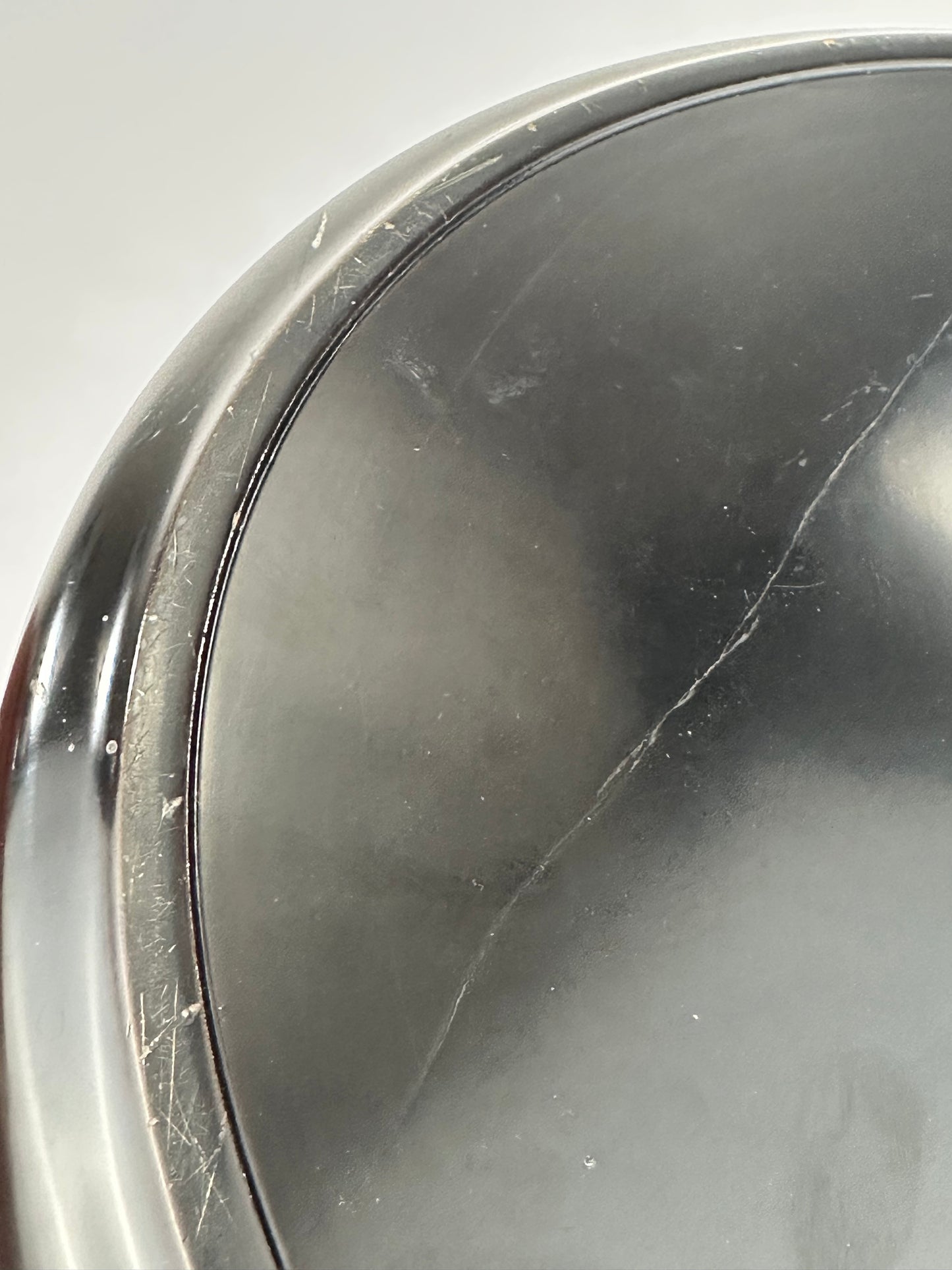 Antique Japanese Meiji Era Negoro Lacquer Lidded Bowl Matching Tray 9.5"
