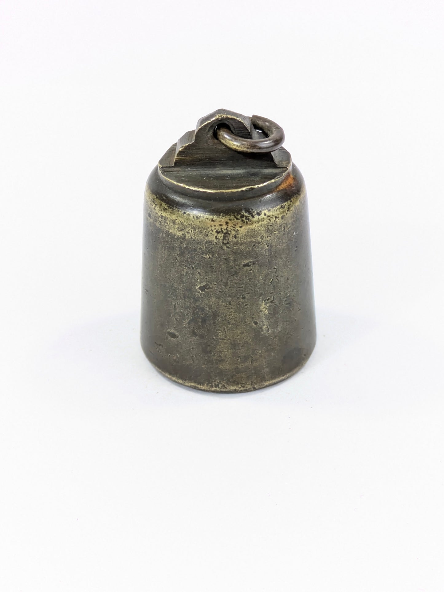 Antique Japanese Meiji Era (1868-1912) Hakari Tenbin Balance 8.5oz Weight 2"