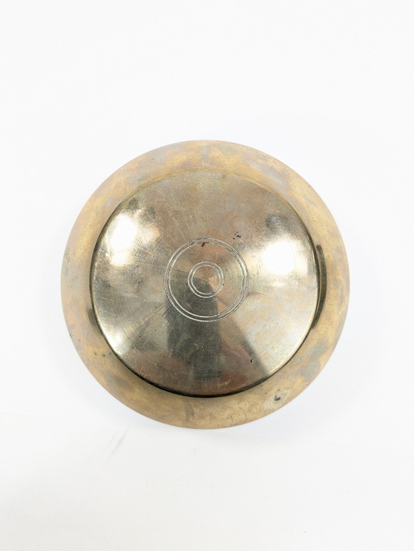 Vintage Japanese Orin Bell Brass Singing Bowl 4.25” Superior Tone