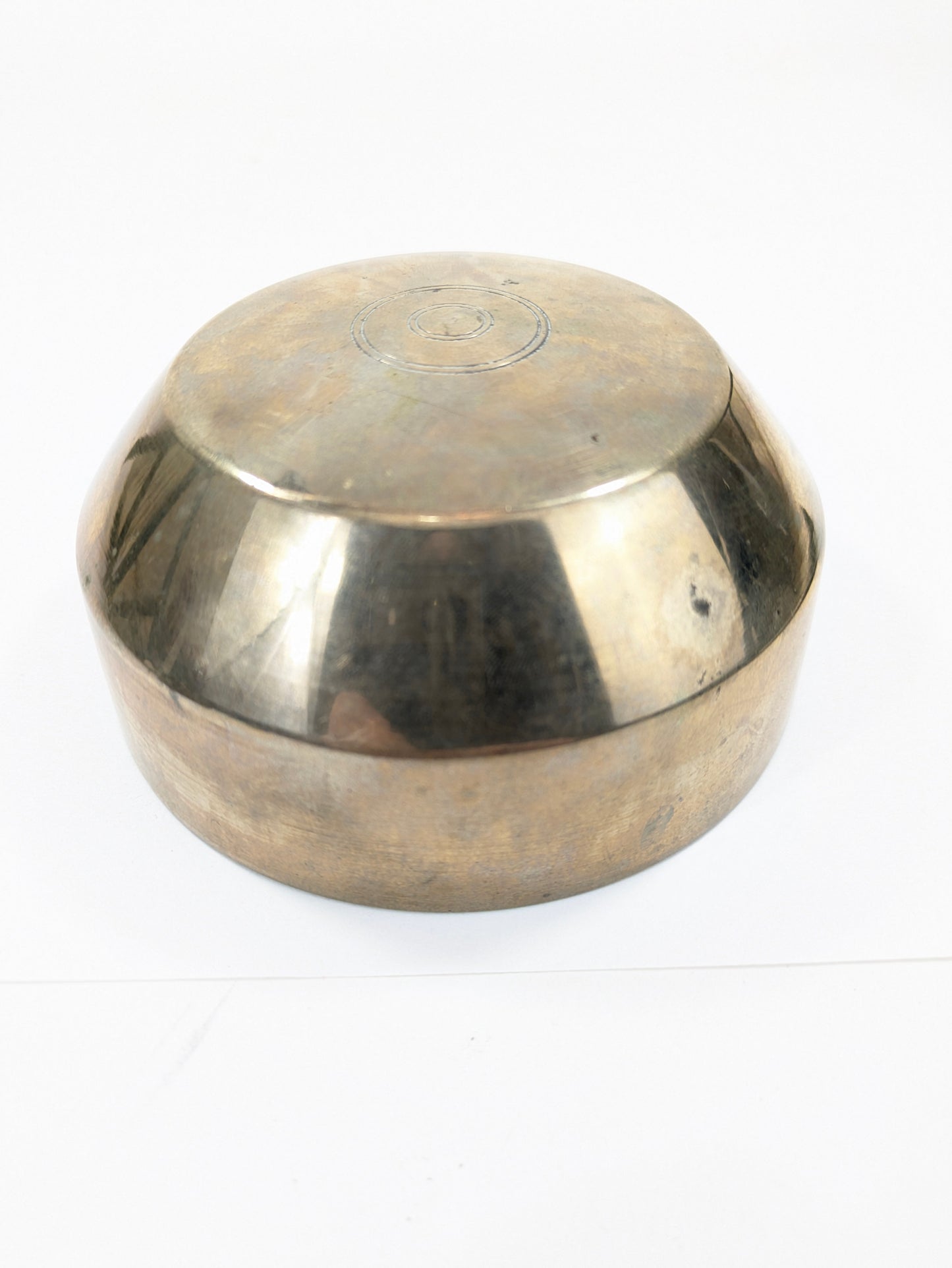 Vintage Japanese Orin Bell Brass Singing Bowl 4.25” Superior Tone