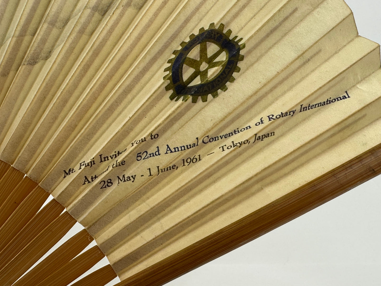 Vintage Japanese Paper Sensu Folding Fan