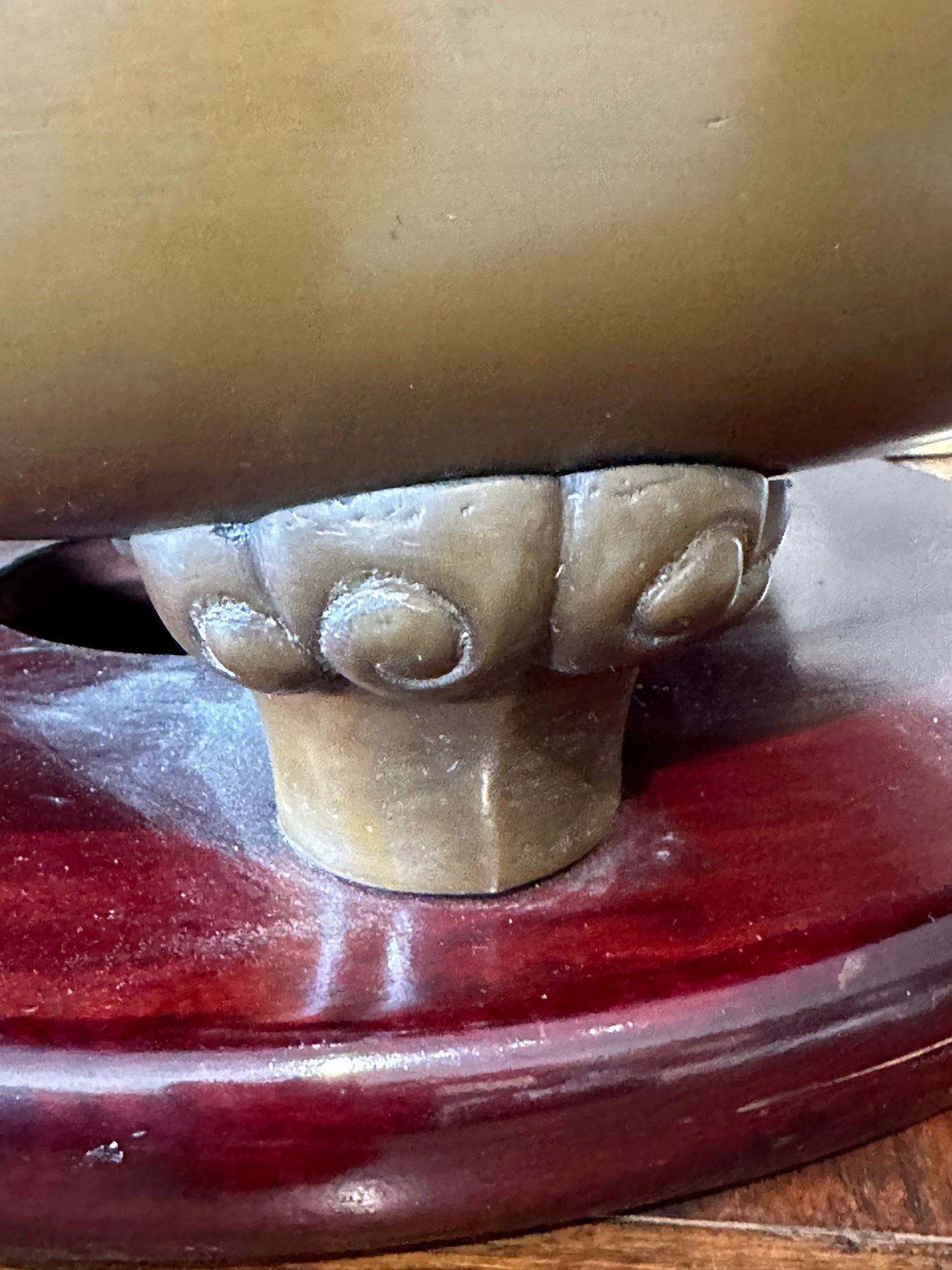 Vintage Japanese Bronze Hibachi Brazier Large 17" Planter