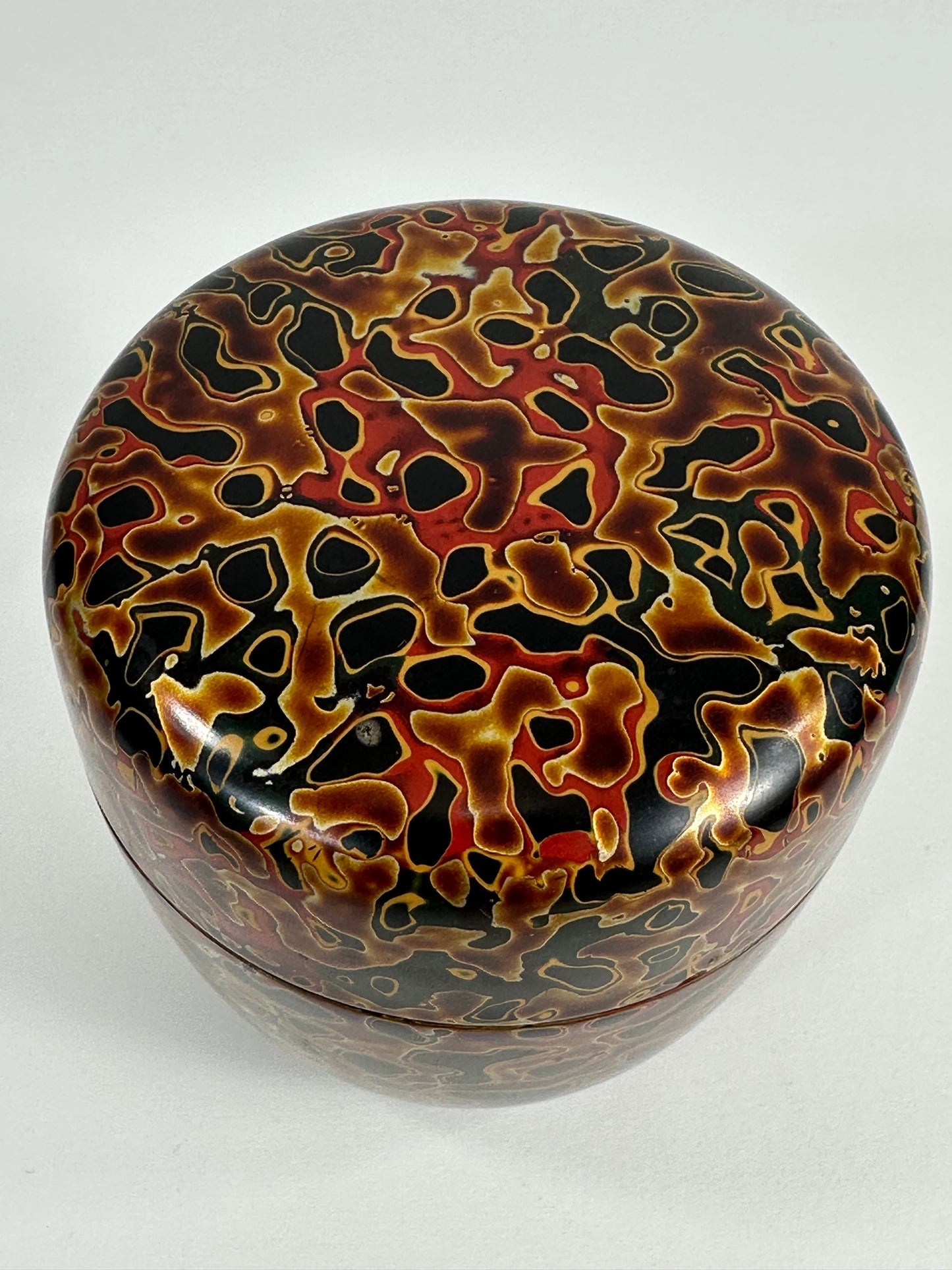 Vintage Japanese Tea Ceremony Natsume Tsugari Nuri Lacquer Karanuri 3”