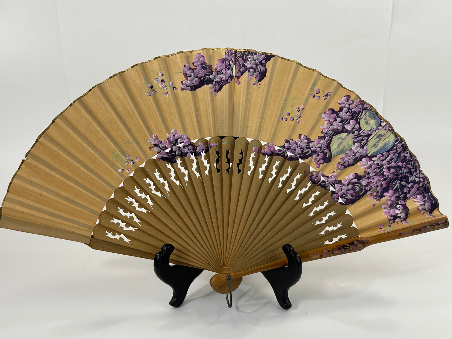 Vintage Japanese Paper Sensu Folding Fan