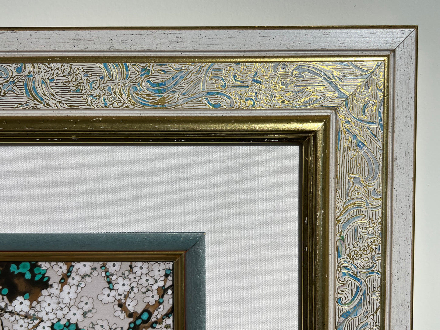 Caroline Young Framed Limited Print "Melody of Spring" 31"x25"