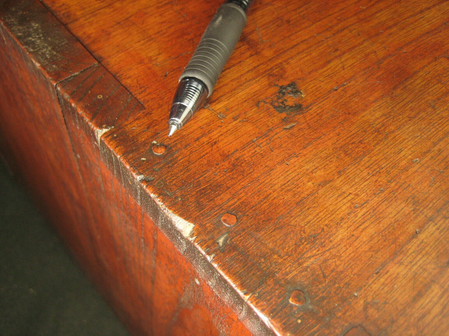 Antique Japanese Edo Era (C1800) Kakesuzuri Funadansu Document Tansu Chest