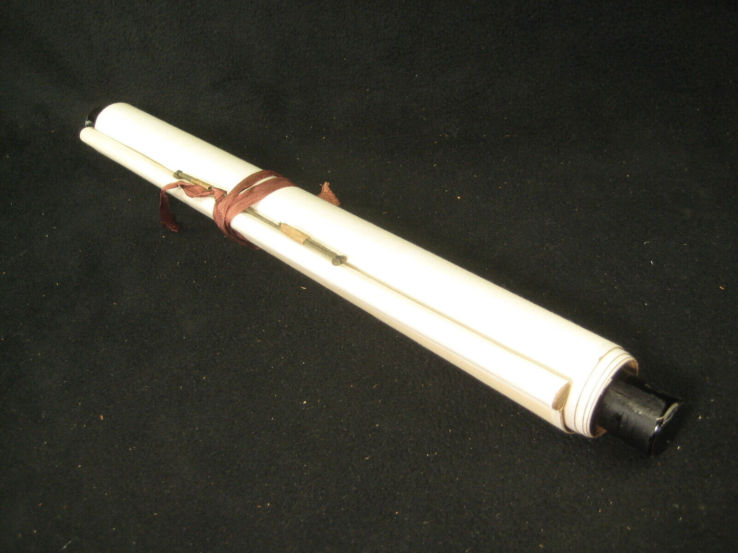 Antique Japanese Meiji Era Signed Scroll Hand Written Calligraphy
