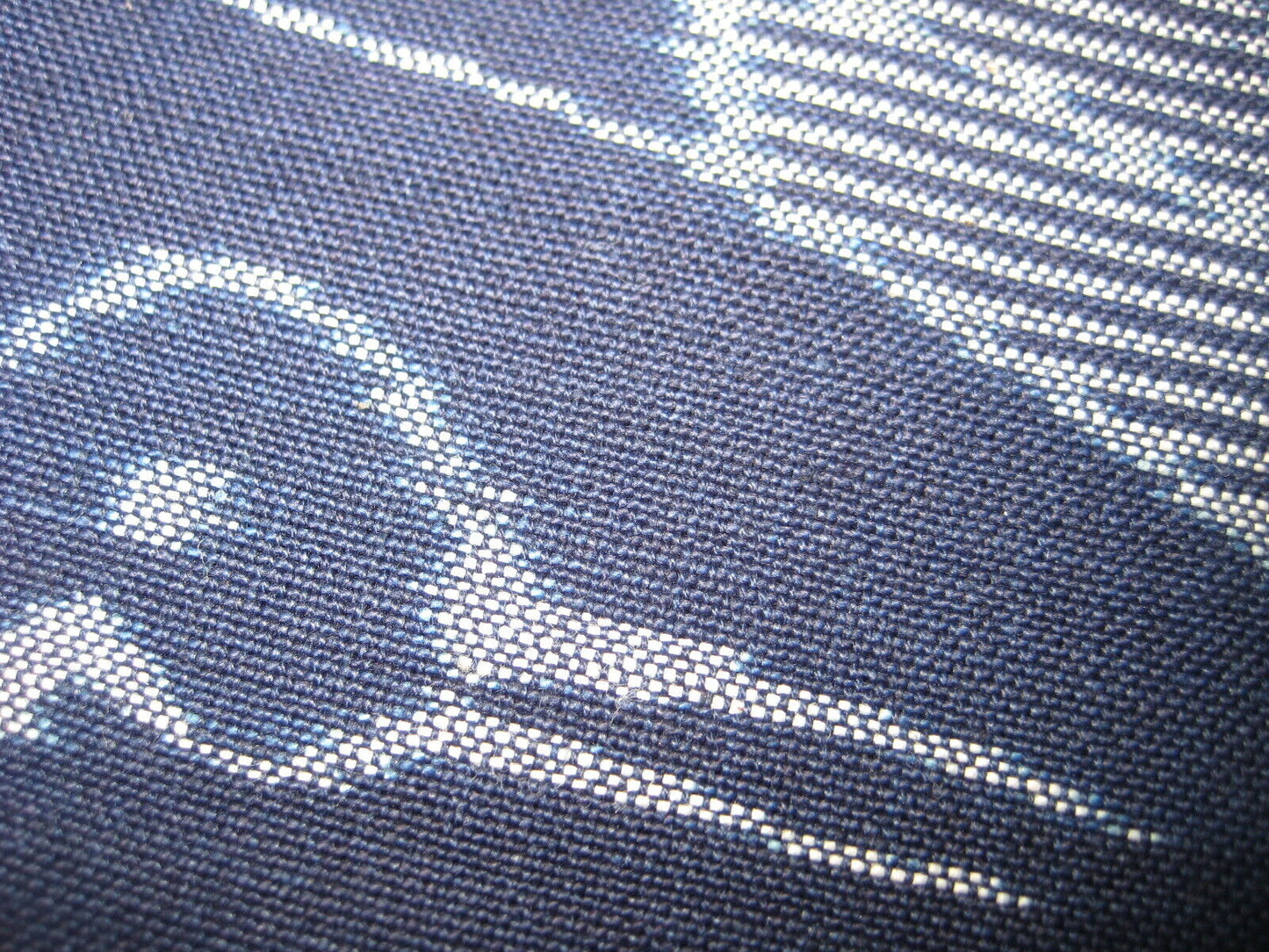 Japanese Blue Ikat Zabuton Pillow Case (3 Designs Choose 1) Floor Cushion