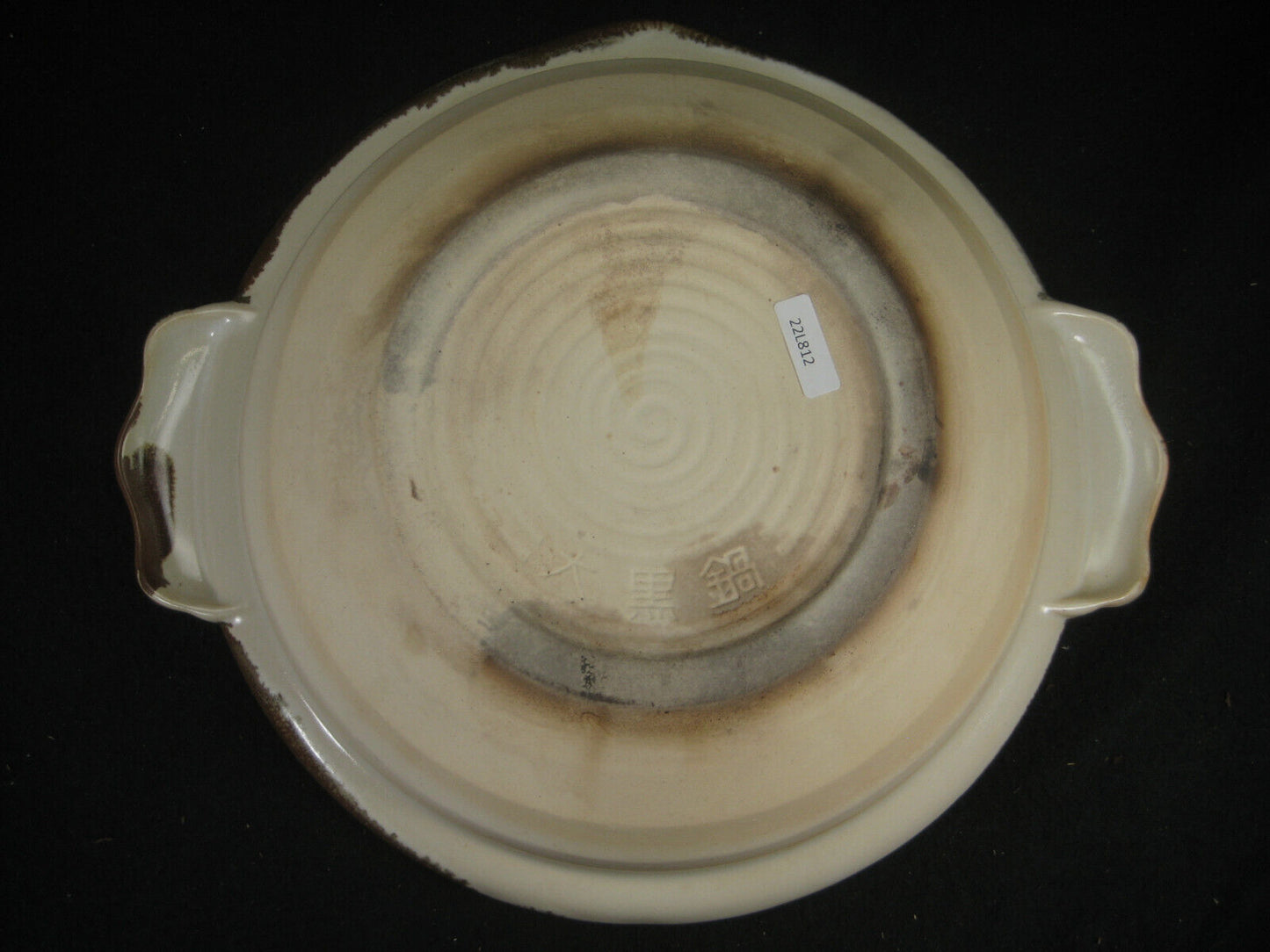 Japanese Ceramic Hot Pot Donabe For Nabe Shabu Sukiyaki Red Green Gold Leavs