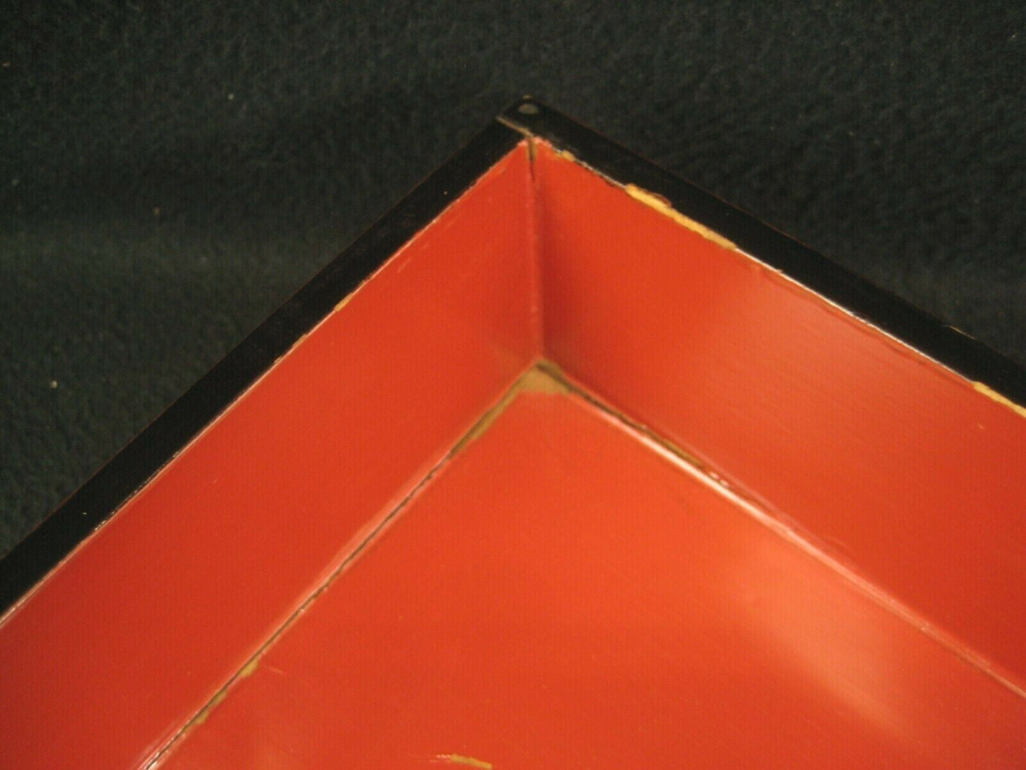 Antique Japanese Meiji Era (C.1900) Wood & Lacquer Kasaneju Stacking Box
