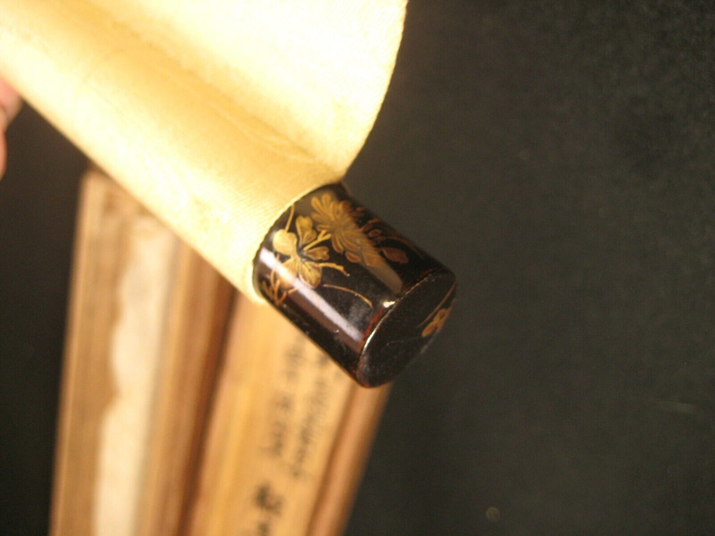 Antique Japanese Edo Era (C.1630) Rare Scroll: Courtesan By Tosa Mitsunori