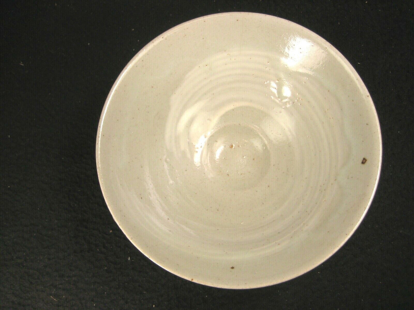 Vintage Japanese (C.1950) Signed Tea Ceremony Ceramic Chawan Tea Bowl W/Basket