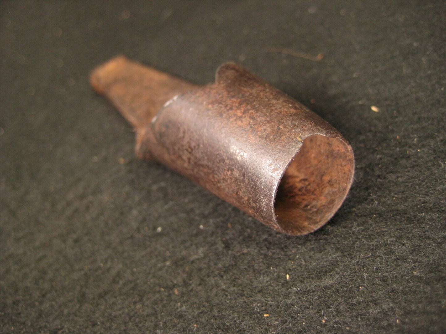 Vintage Japanese Tool: Large Hole Punch Laminated Forged Iron