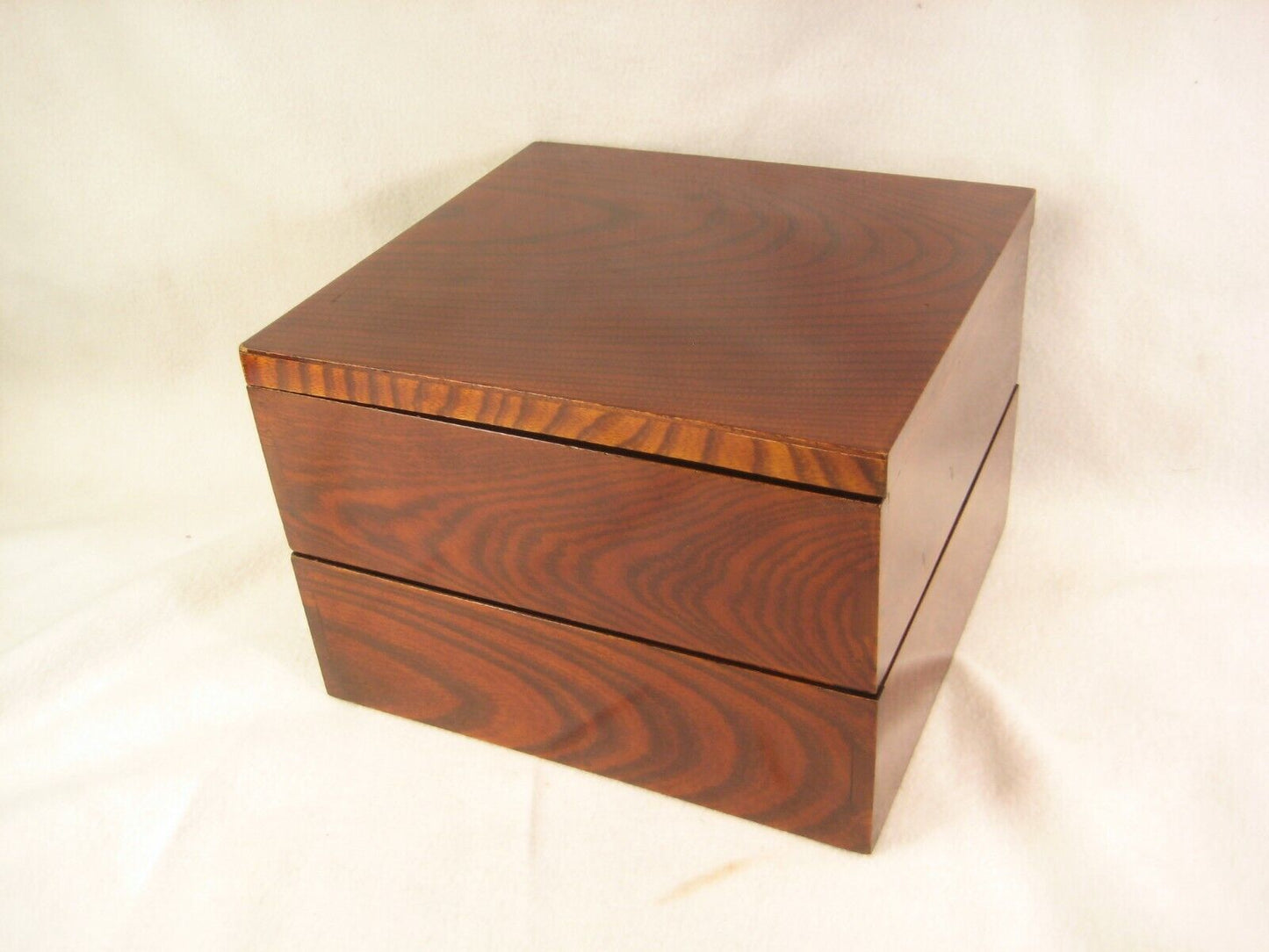 Antique Japanese Meiji Era (C.1900) Wood & Lacquer Kasaneju Stacking Box
