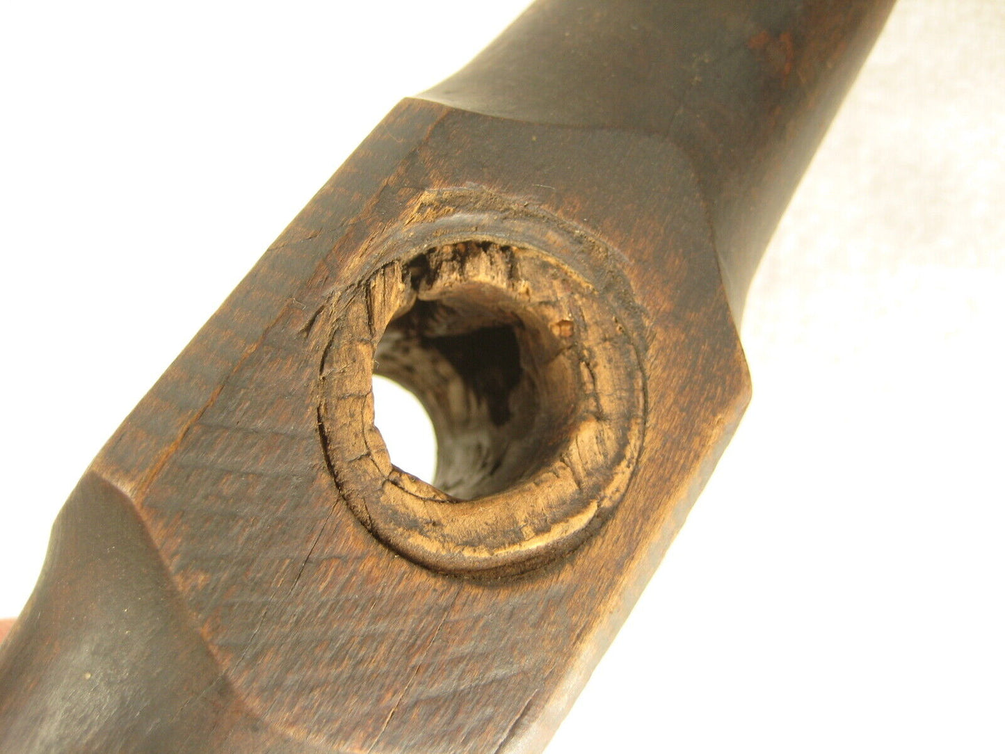 Antique Wooden Beer Barrel Wine Keg Bung Spigot Spout Tap Wood Faucet