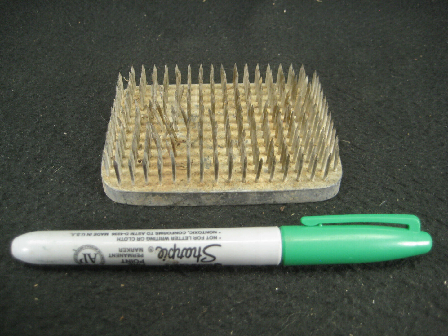 Vintage Japanese Ikebana Kenzan Spiky Flower Frog Flower Arranging 2.5 X 3"