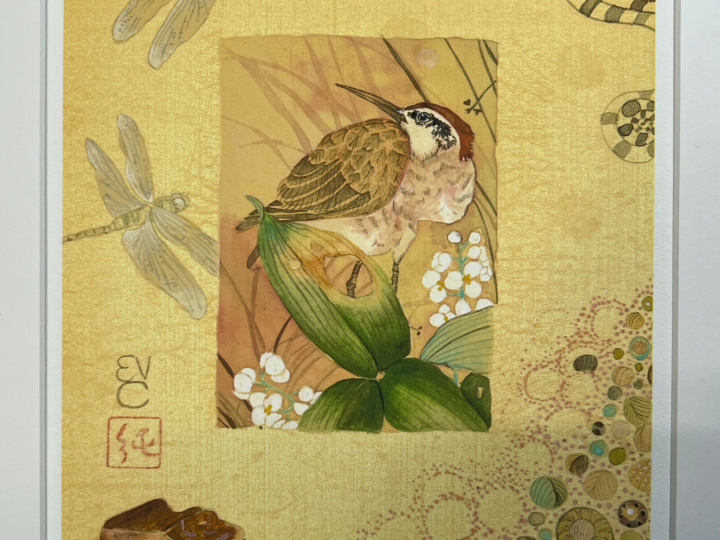 Matted Print Titled "Homage To The Masters I" By Ellen Crocker 12" X 16