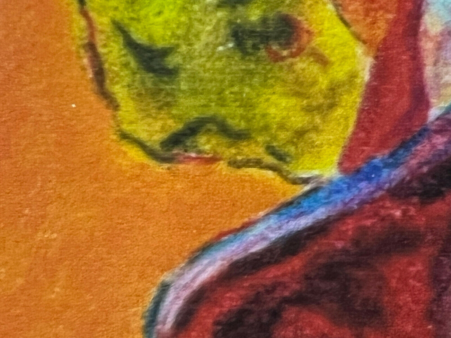 Framed Print of Baby with Colorful Bows by J. Gumer 16.5" x 13.5" Framed