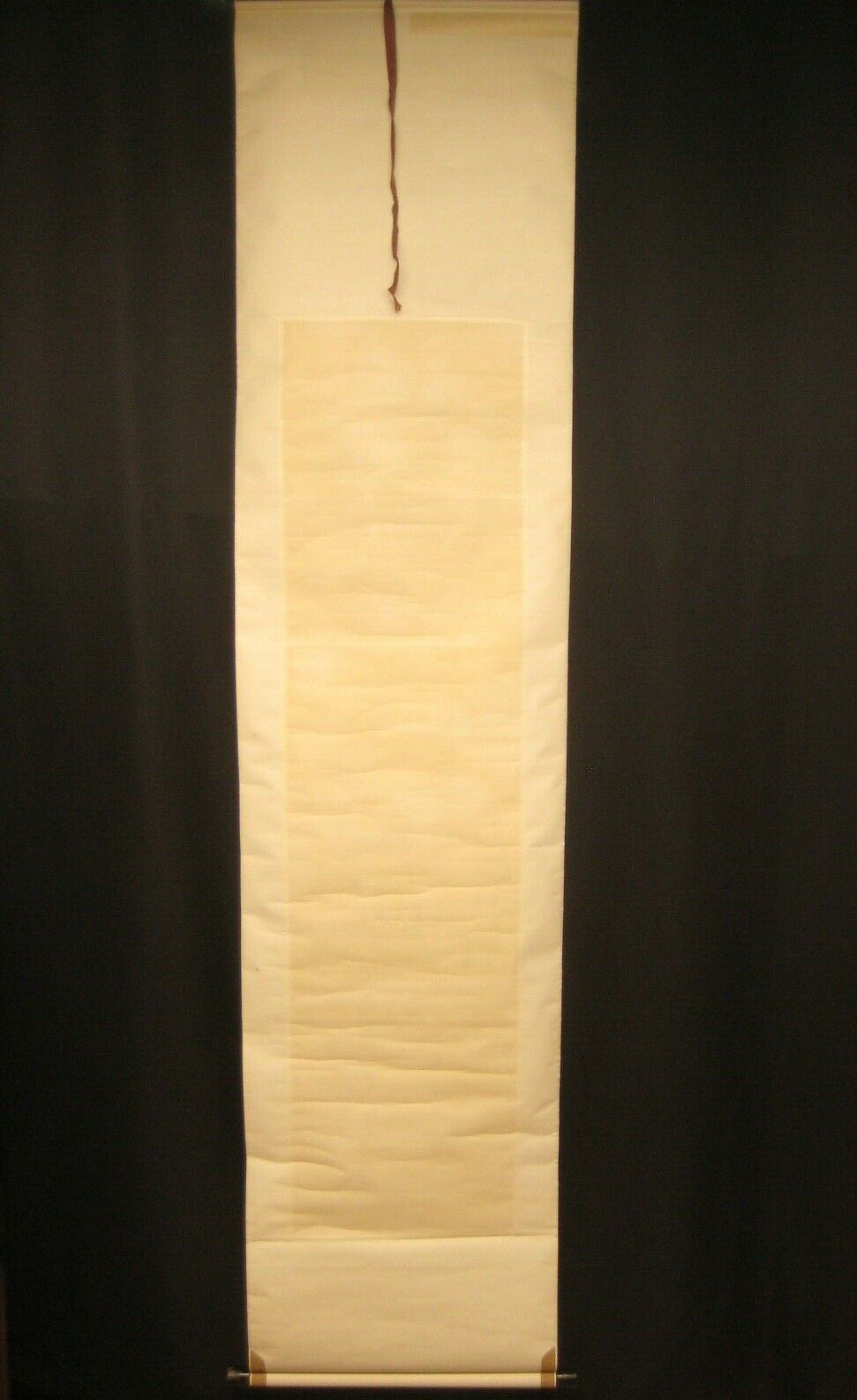 Antique Japanese Meiji Era Signed Scroll Hand Written Calligraphy
