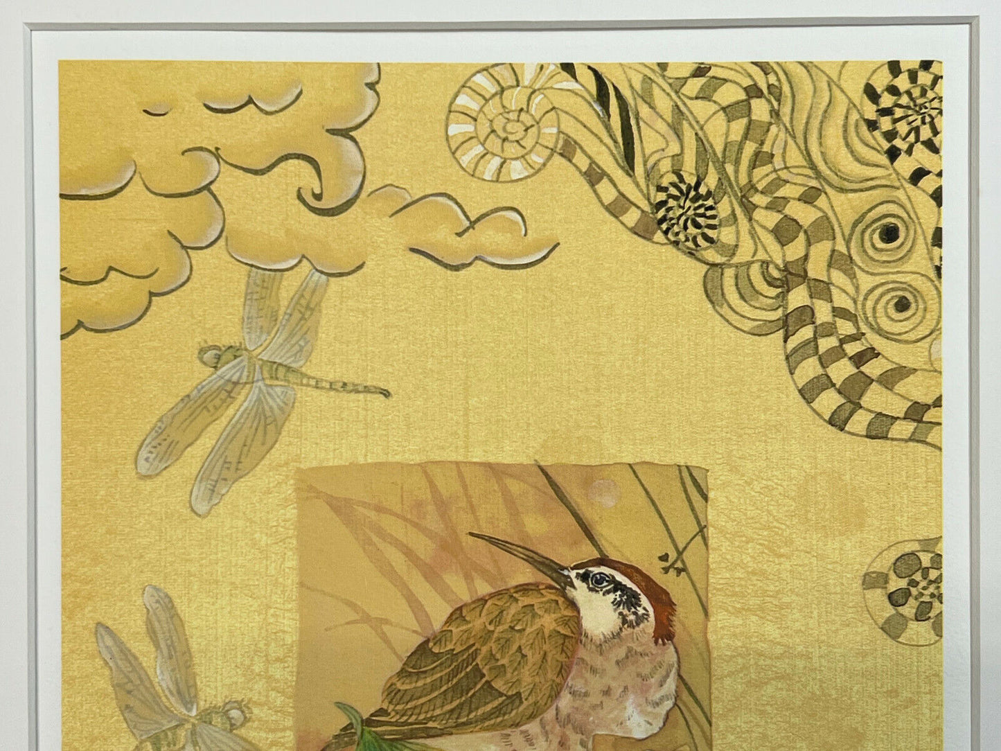 Matted Print Titled "Homage To The Masters I" By Ellen Crocker 12" X 16