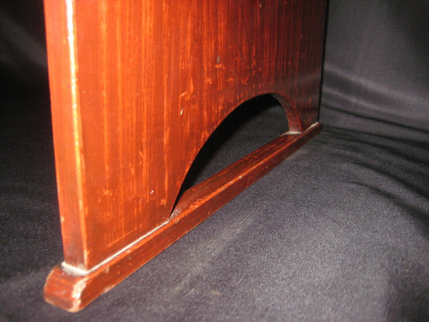 Antique Japanese Meiji Era (C1900) One Drawer Tansu Chest/Desk Zelkova Wood 30"
