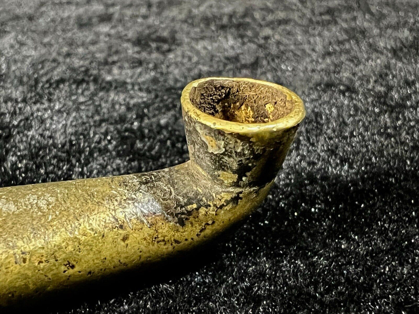 Antique Meiji Era (C1870) Japanese Silver/Bronze Signed Kiseru Good Draw 7"