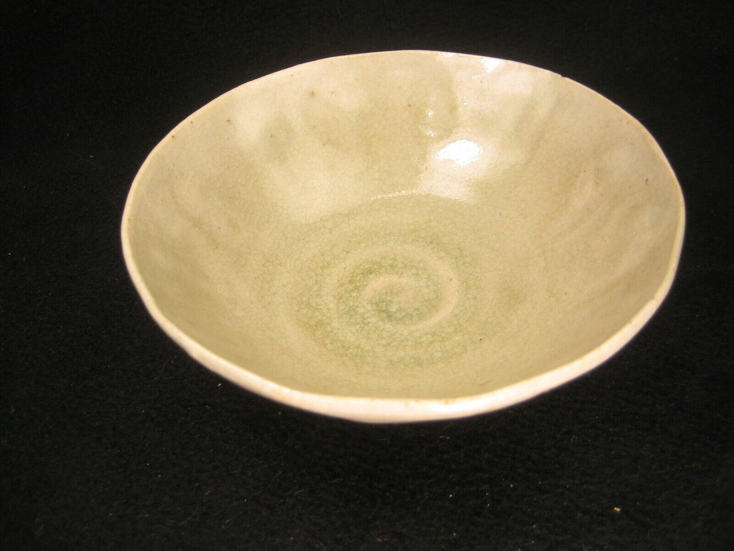 Vintage Japanese 1930's Signed Tea Ceremony Ceramic Summer Chawan Tea Bowl White