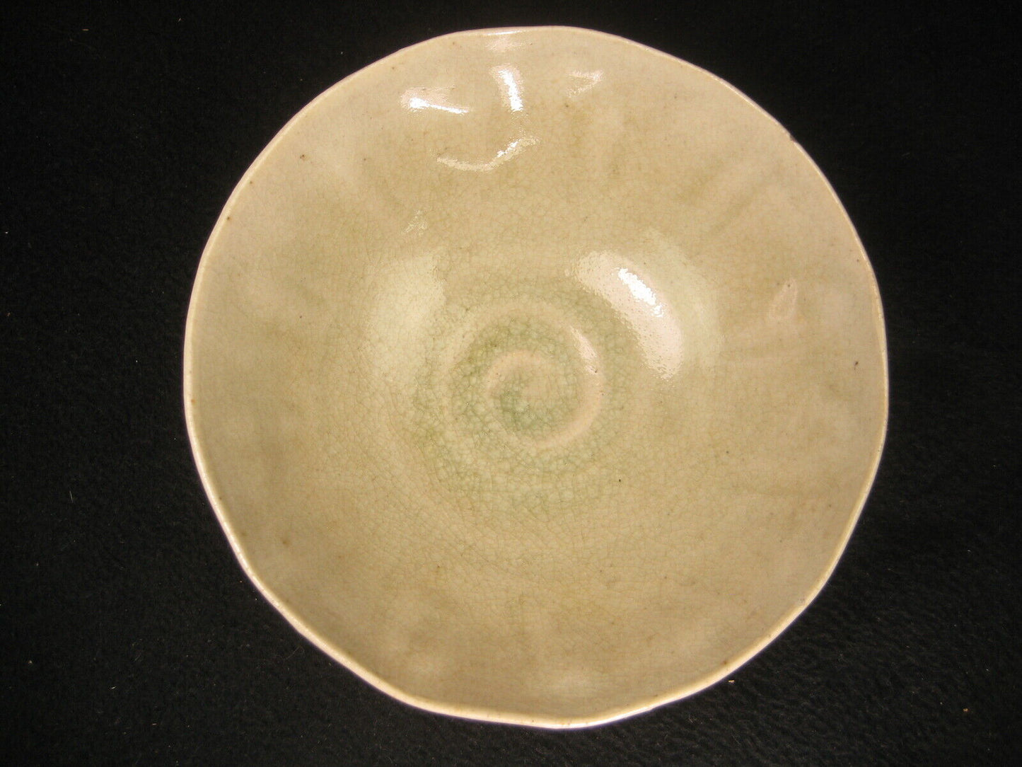 Vintage Japanese 1930's Signed Tea Ceremony Ceramic Summer Chawan Tea Bowl White