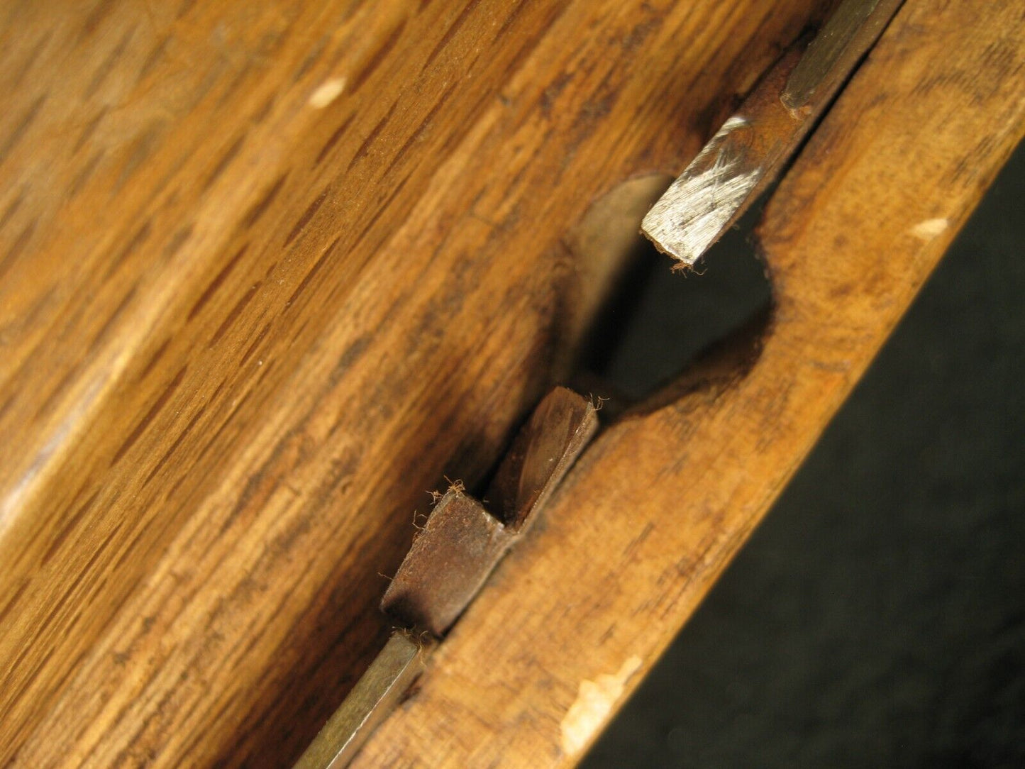 Antique Japanese Tool Kikai-Shakuri-Kana Adjustable Plow Plane