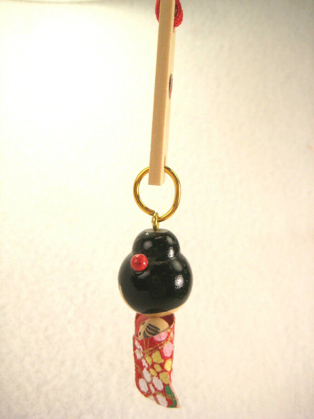 Japanese Hanging Kokeshi Charm To Protect Against Traffic Accidents