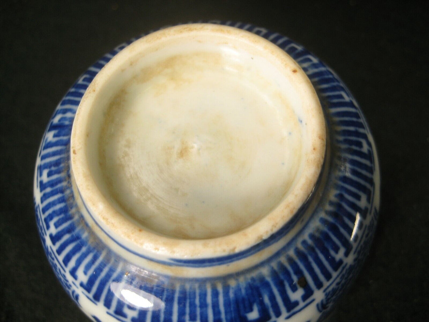 Antique Japanese Meij Era c1890 Imari Stenciled Senchawan Ceramic