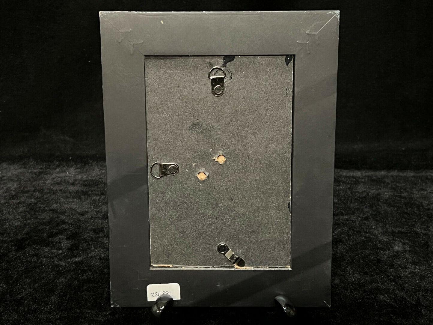 Vintage Chinese Painting On Canvas Boy With Hawk Kite6.25" X 8.25" Frame