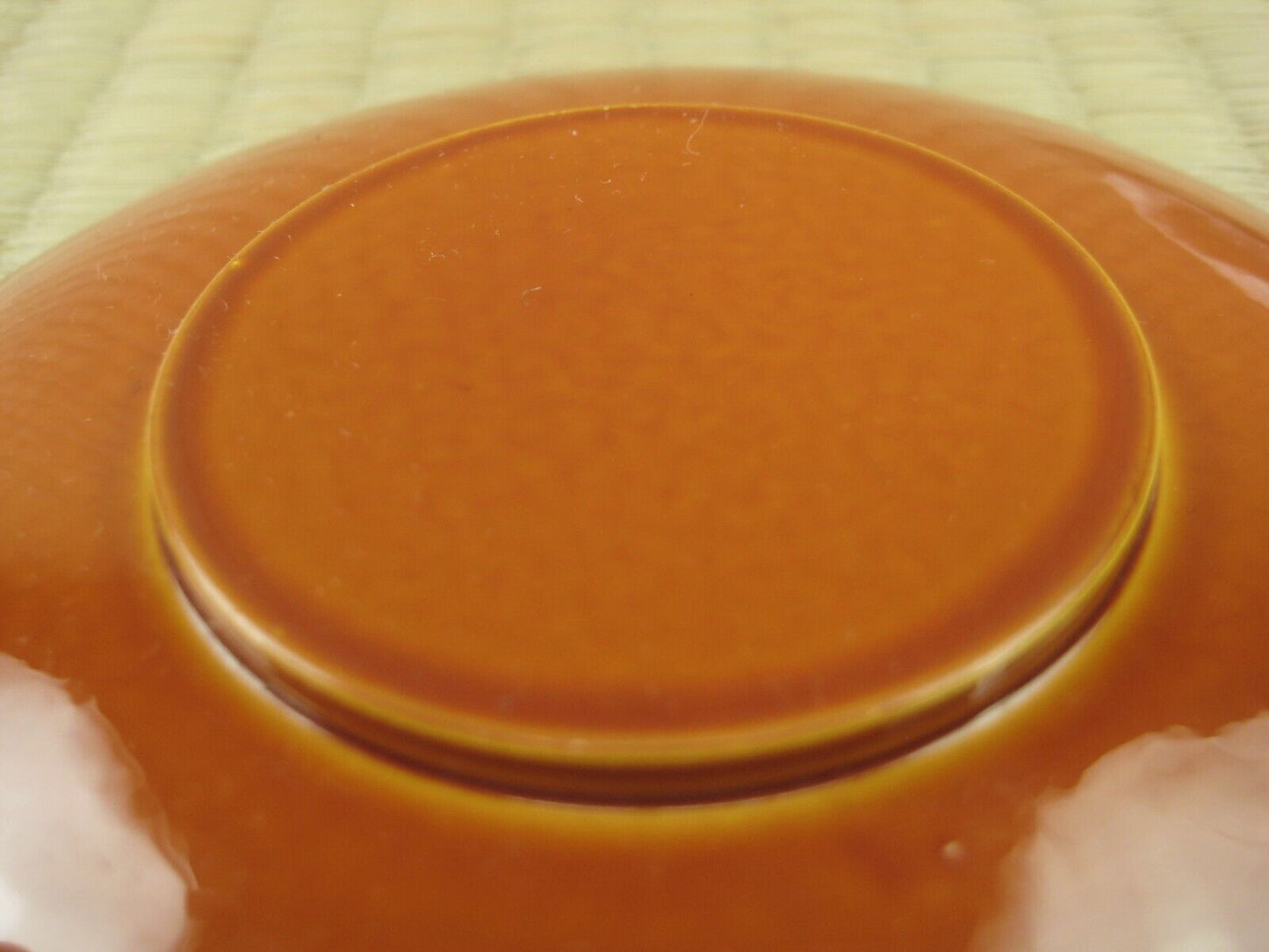 Vintage Japanese Hand Made Wood Hida Shunkei Lacquer Chataku Tea Saucer