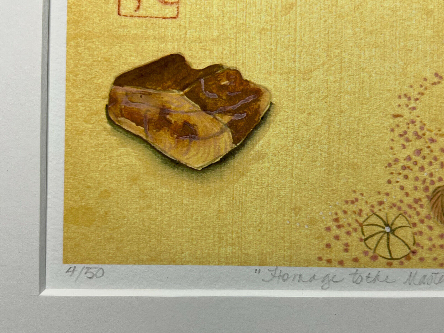 Matted Print Titled "Homage To The Masters I" By Ellen Crocker 12" X 16