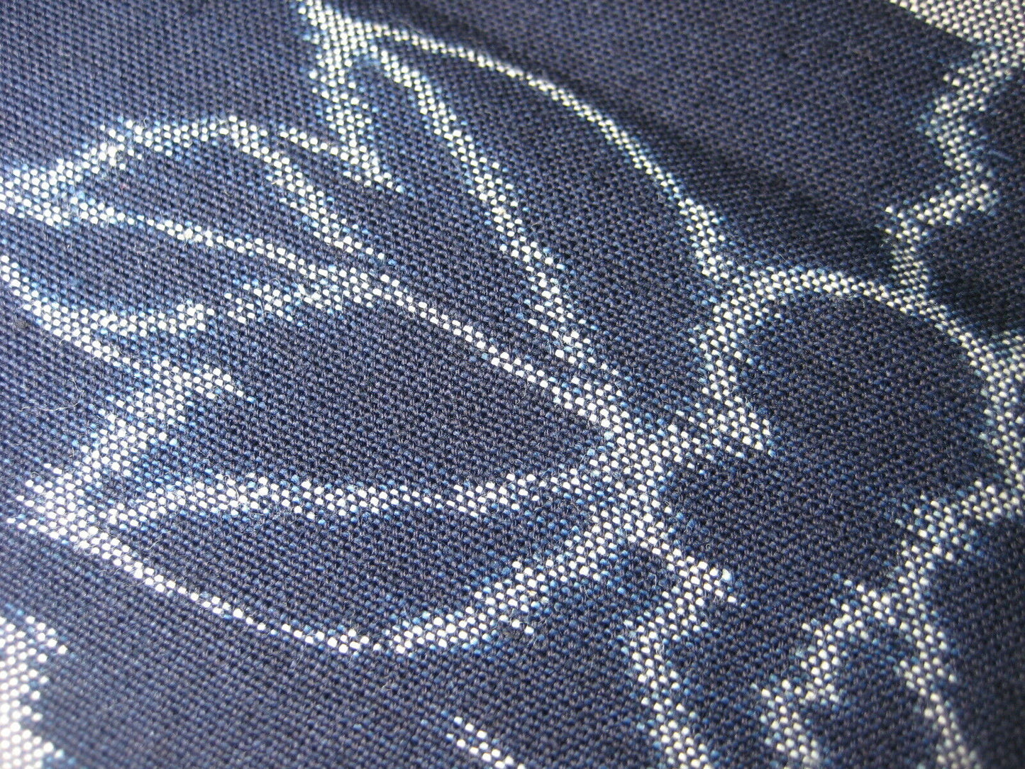 Japanese Blue Ikat Zabuton Pillow Case (3 Designs Choose 1) Floor Cushion